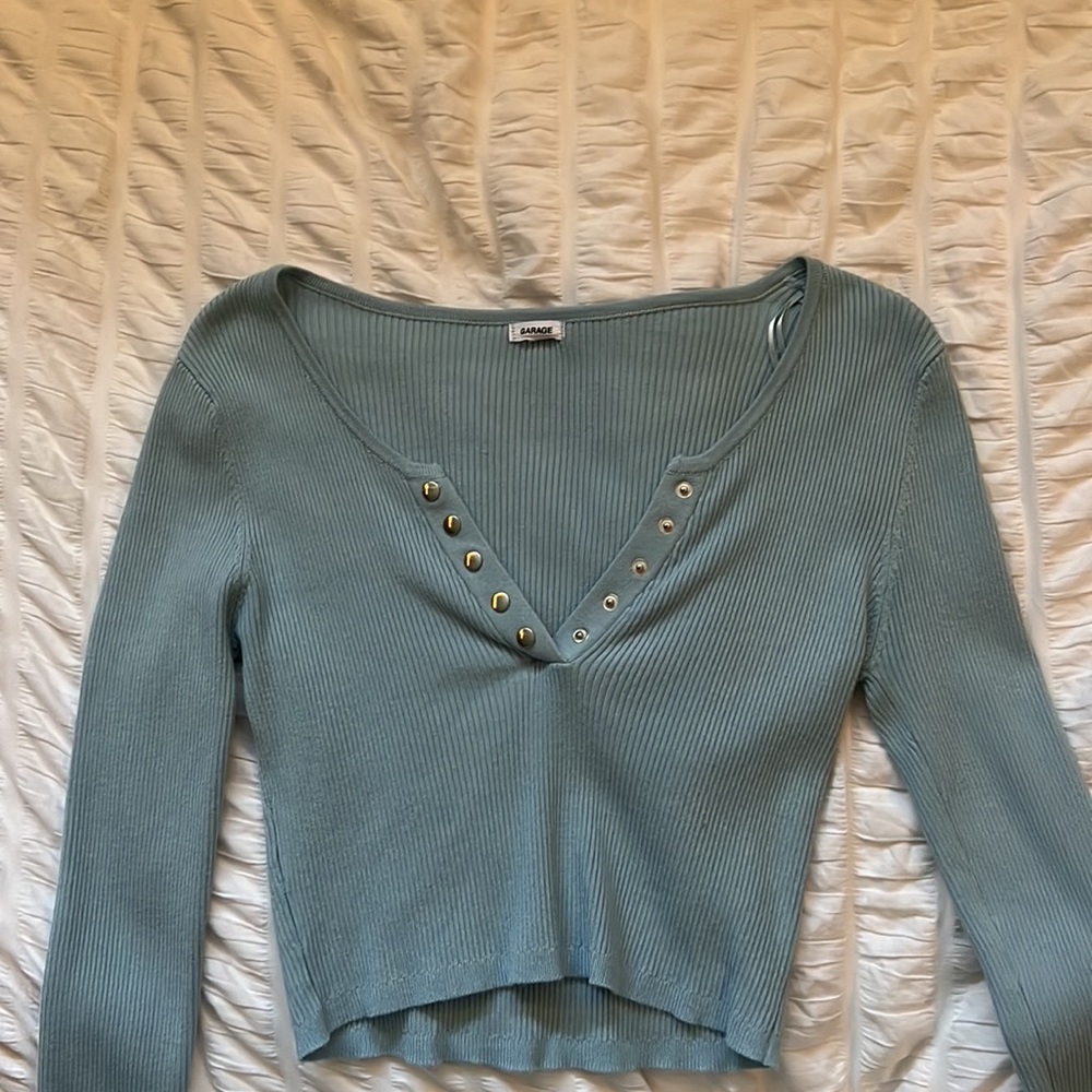 Garage crop top